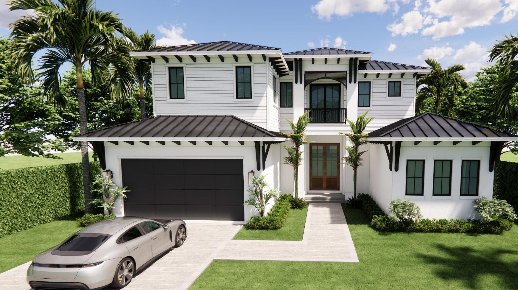 633 Kingfish Road North Palm Beach, FL 33408 - Photo 7 of 38 a front view of a house with garden