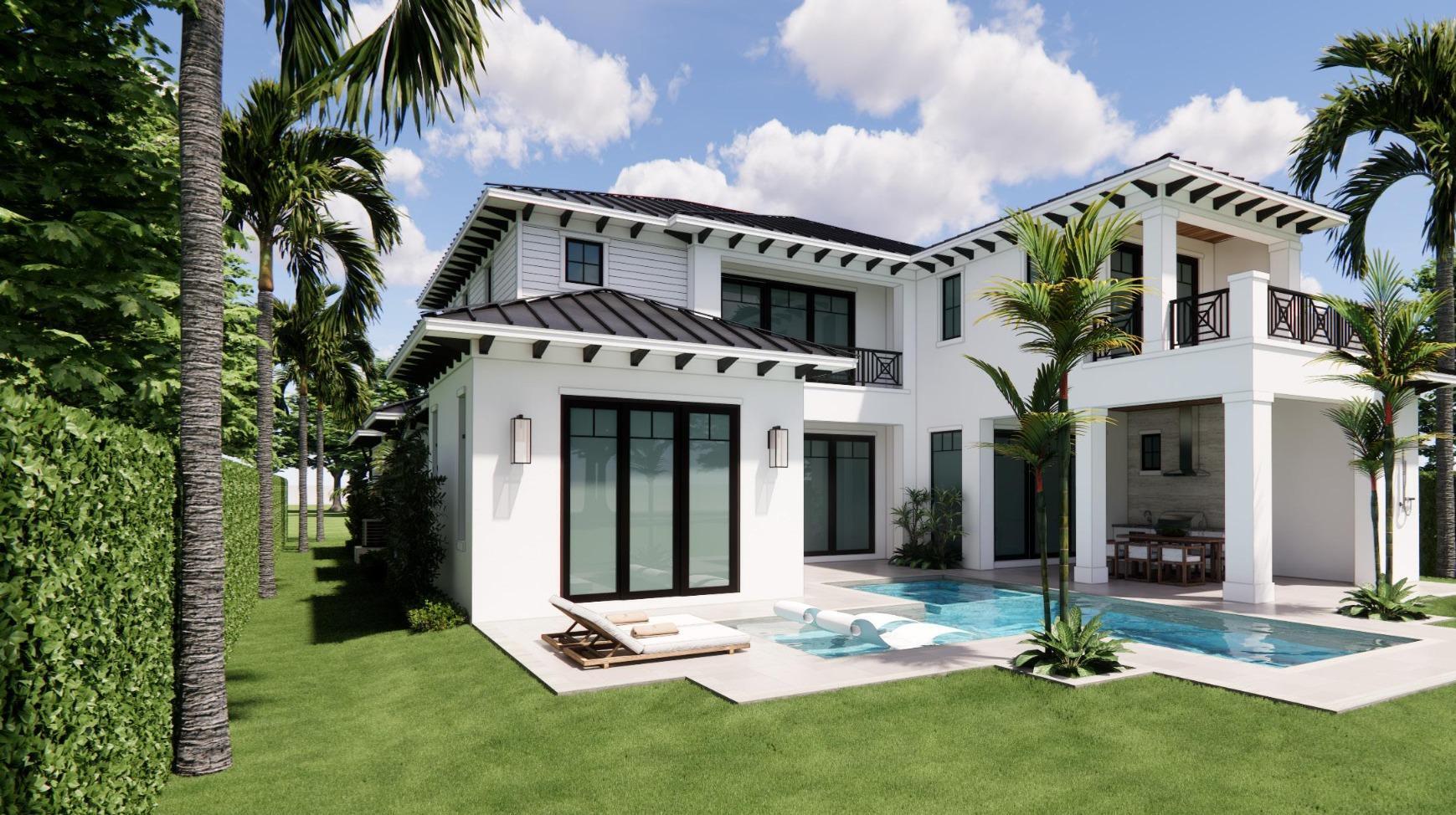 633 Kingfish Road North Palm Beach, FL 33408 - Photo 10 of 38 a front view of a house with a yard