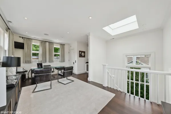 a bed room with a bed and a couch