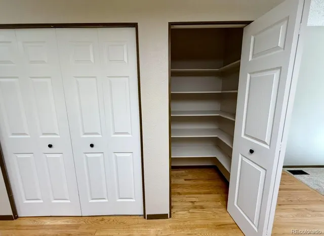 a backyard of a house