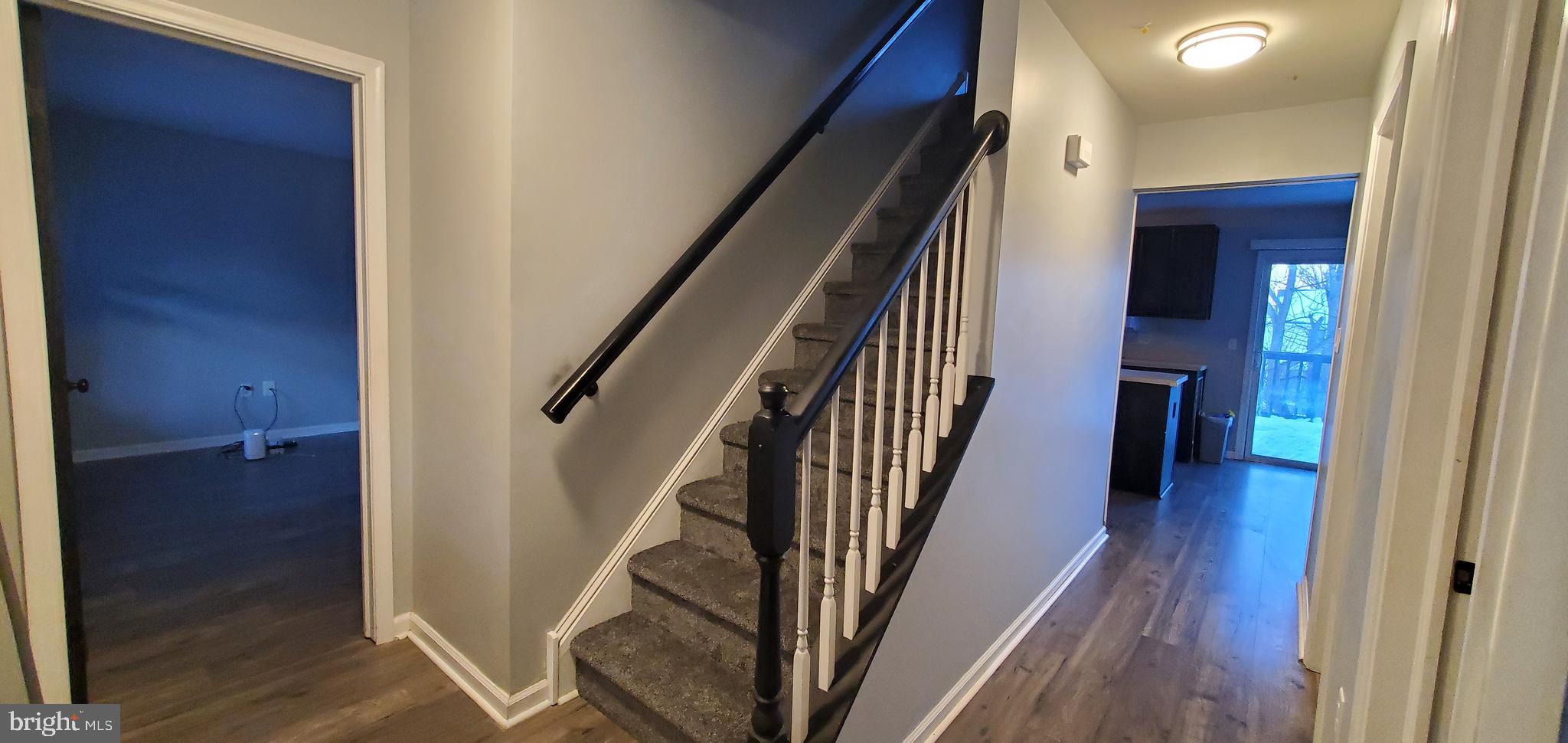49 Villa Avenue Boyertown, PA 19512 - Photo 3 of 30 a view of a hallway with wooden floor and staircase