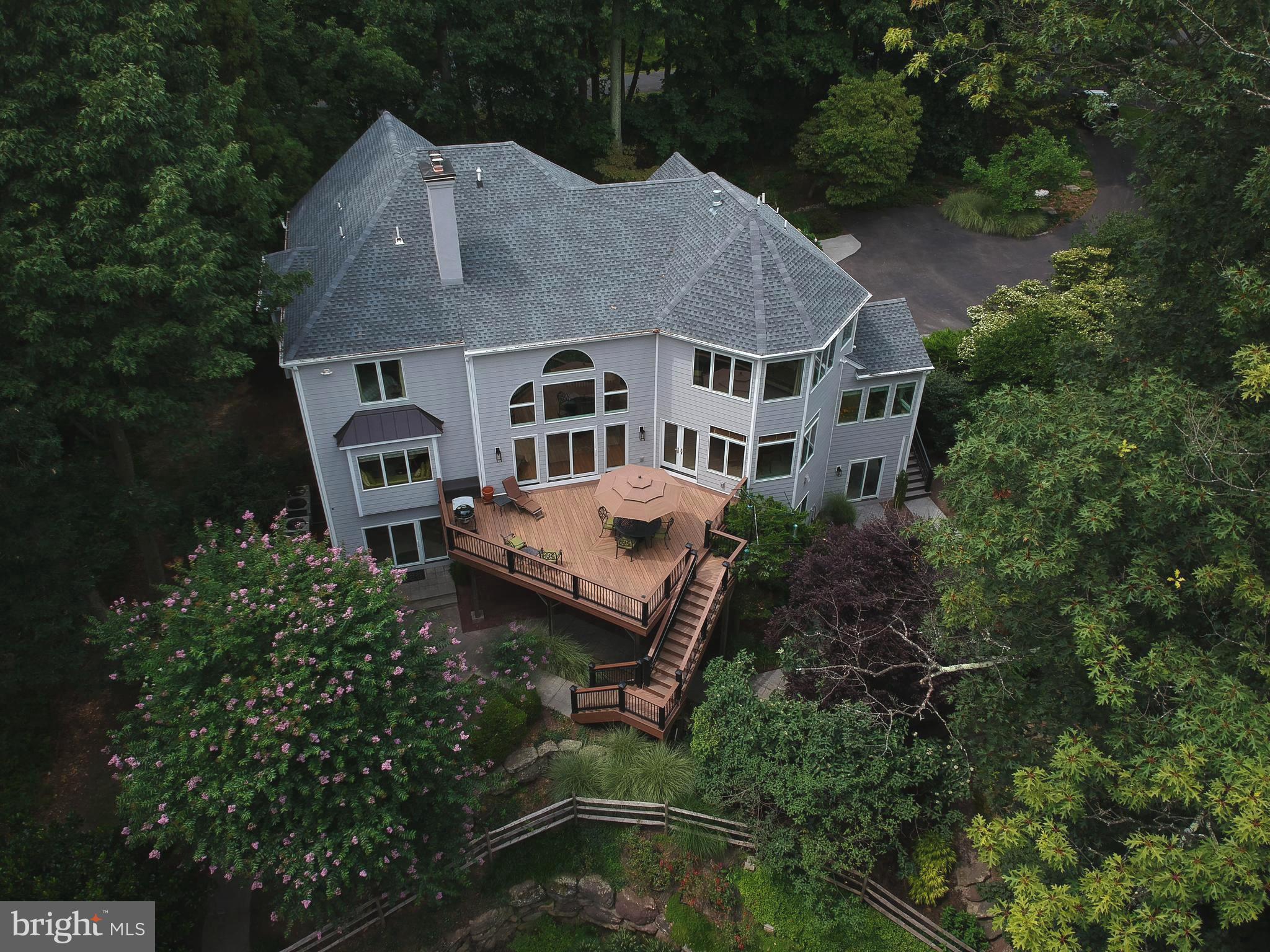 5686 Ridgeview Drive Doylestown, PA 18902 - Photo 48 of 53 Aerial of Back of Home