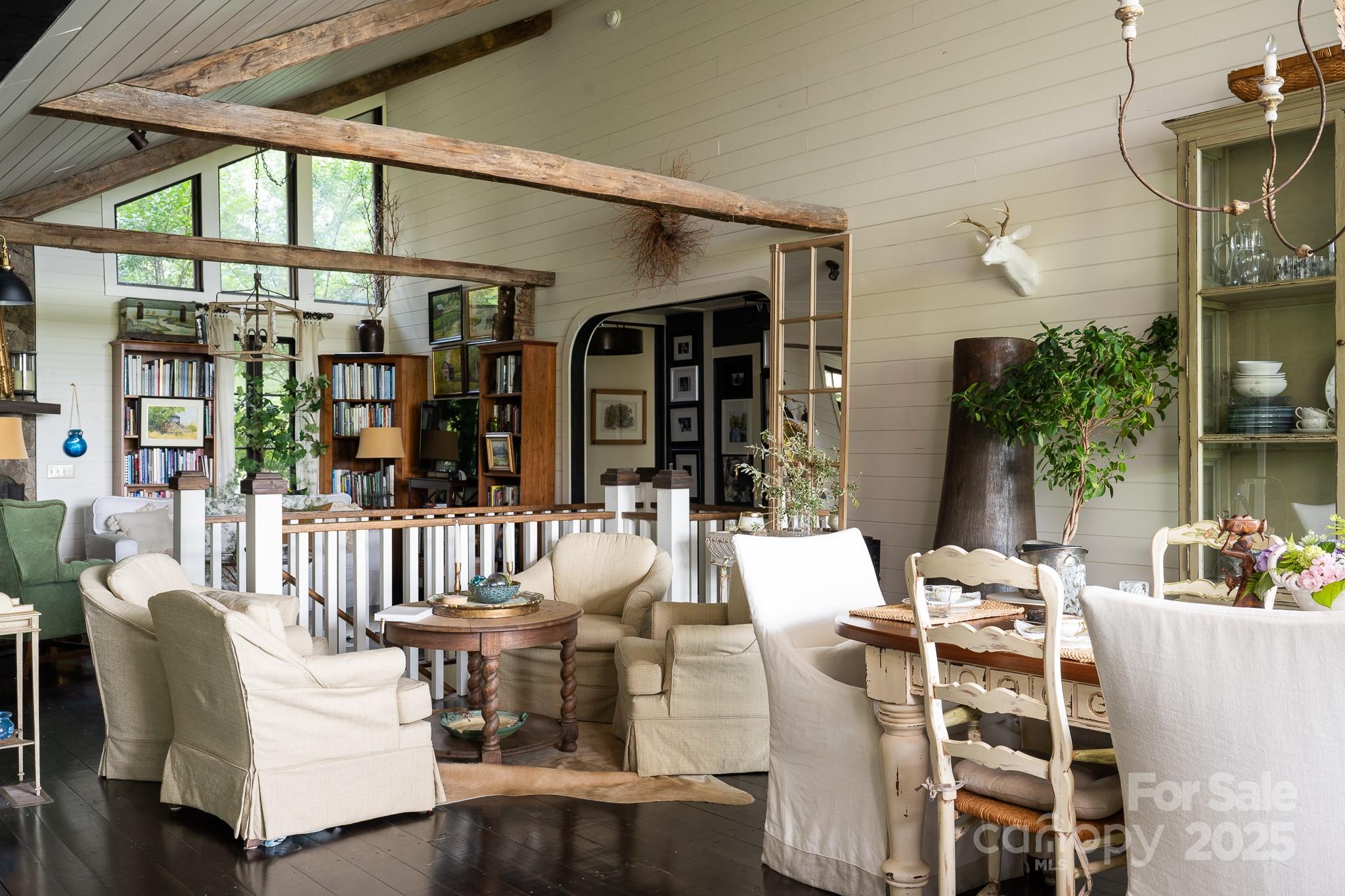 384 Doan Town Road Burnsville, NC 28714 - Photo 28 of 44 a view of a patio with table and chairs