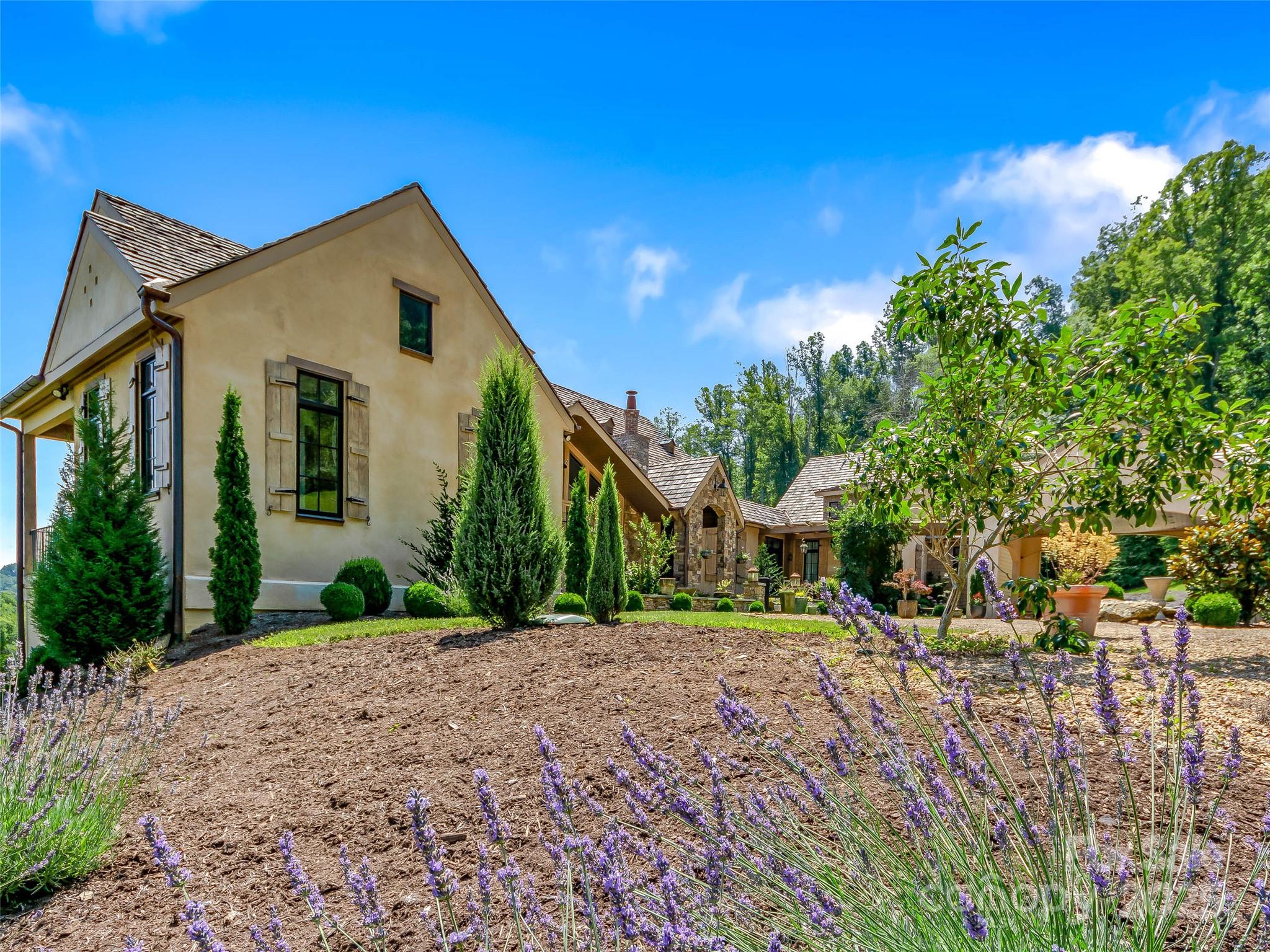 384 Doan Town Road Burnsville, NC 28714 - Photo 5 of 44 a view of road along with trees