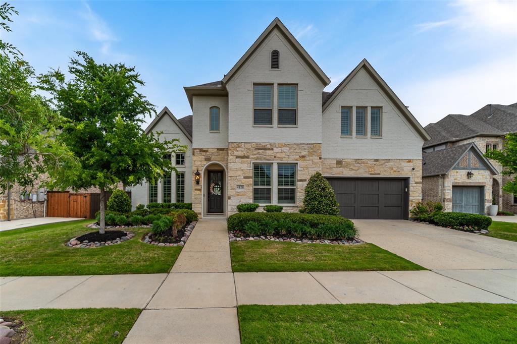 4120 Paddock Lane Prosper, TX 75078 - Photo 1 of 1 a front view of a house with a yard