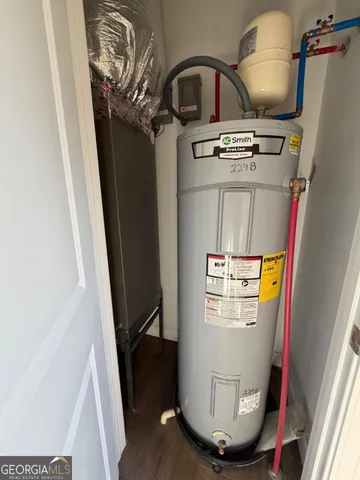 a house with river in front of it