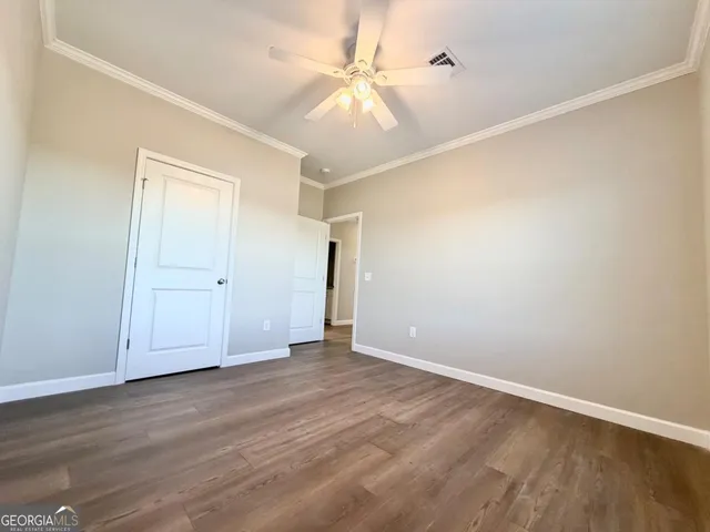 wooden floor in an empty room