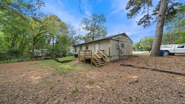 a view of a house with a patio