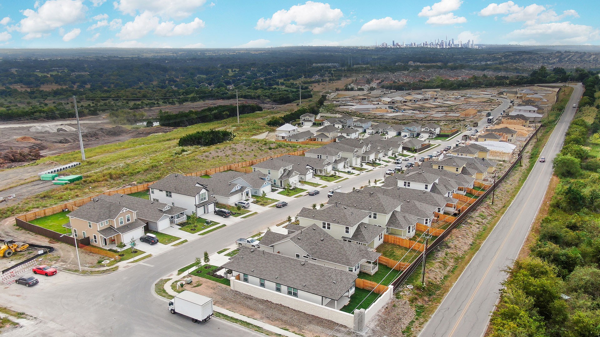 12004 Murano Drive Austin, TX 78747 - Photo 3 of 3 an aerial view of residential houses with outdoor space