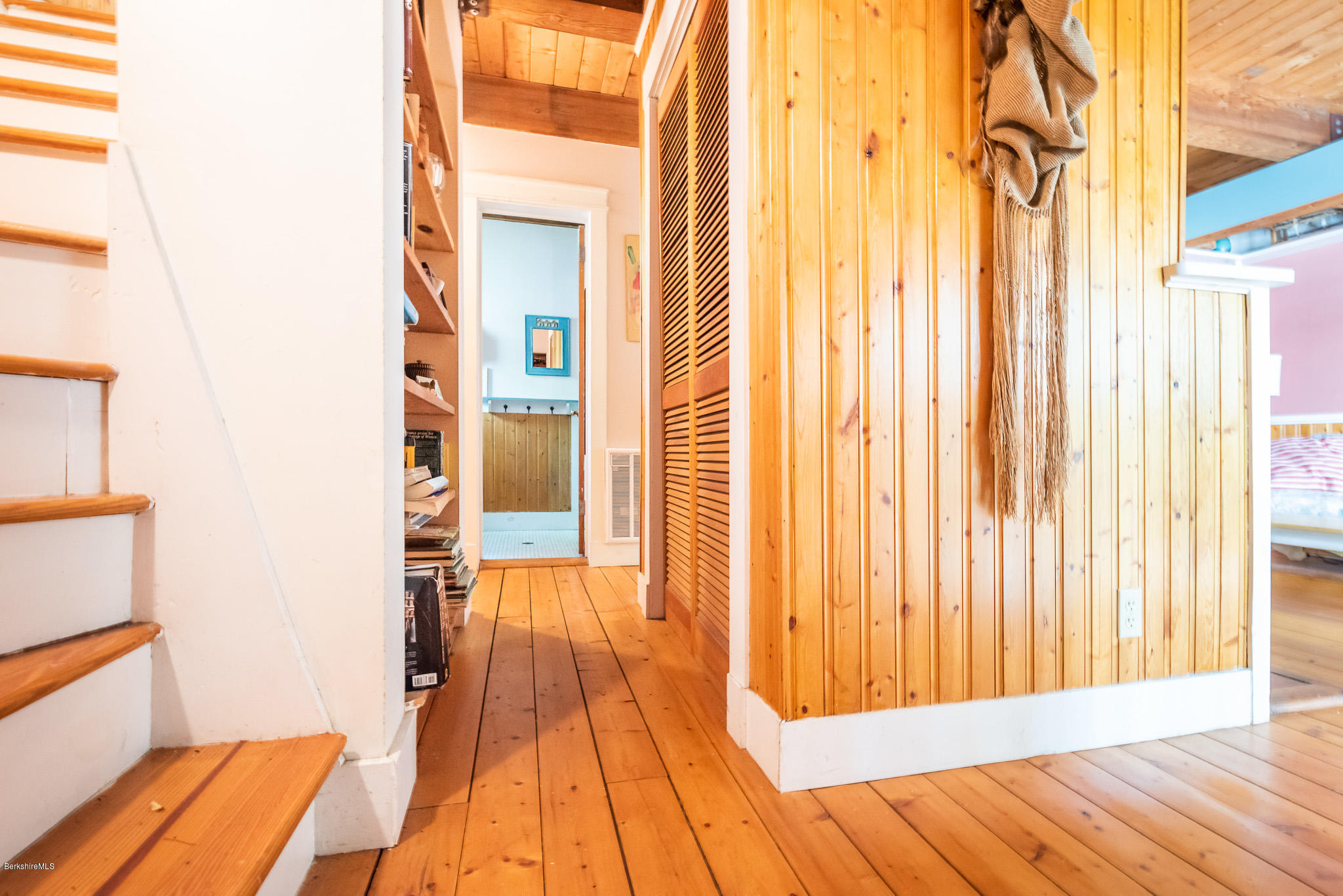 38 Elephant Rock Road Monterey, MA 01245 - Photo 22 of 43 STAIRWAY FROM LIVING ROOM