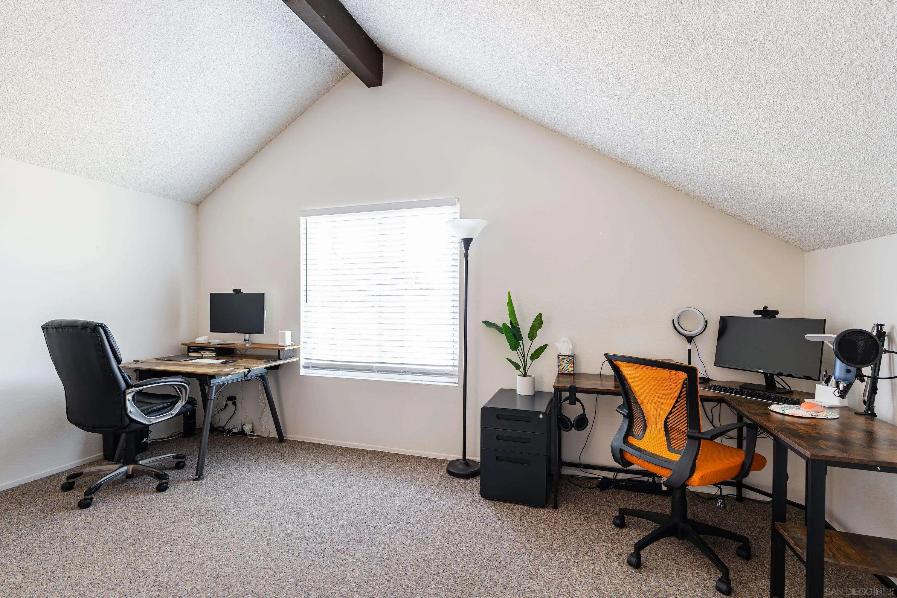4166 Kimberly Lane Oceanside, CA 92056 - Photo 21 of 25 a view of a workspace with furniture and a window