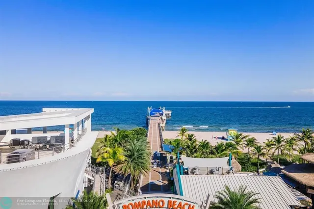 a view of a ocean from a balcony