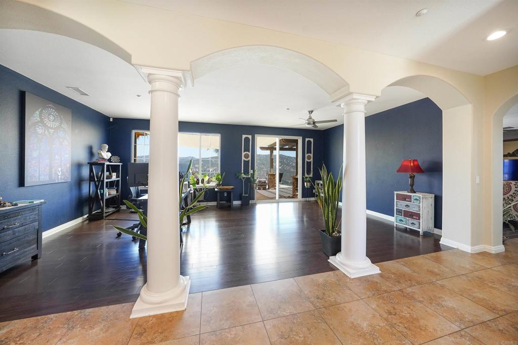 22963 Stokes Road Ramona, CA 92065 - Photo 17 of 57 a view of a lobby with furniture and a living room