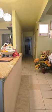 a view of a livingroom with storage