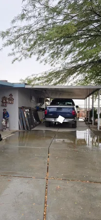 a view of water heater room