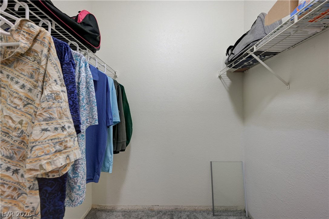 4730 East Craig Road, Unit 1155 Las Vegas, NV 89115 - Photo 25 of 41 Ample closet space with practical wire shelving awaits your wardrobe.