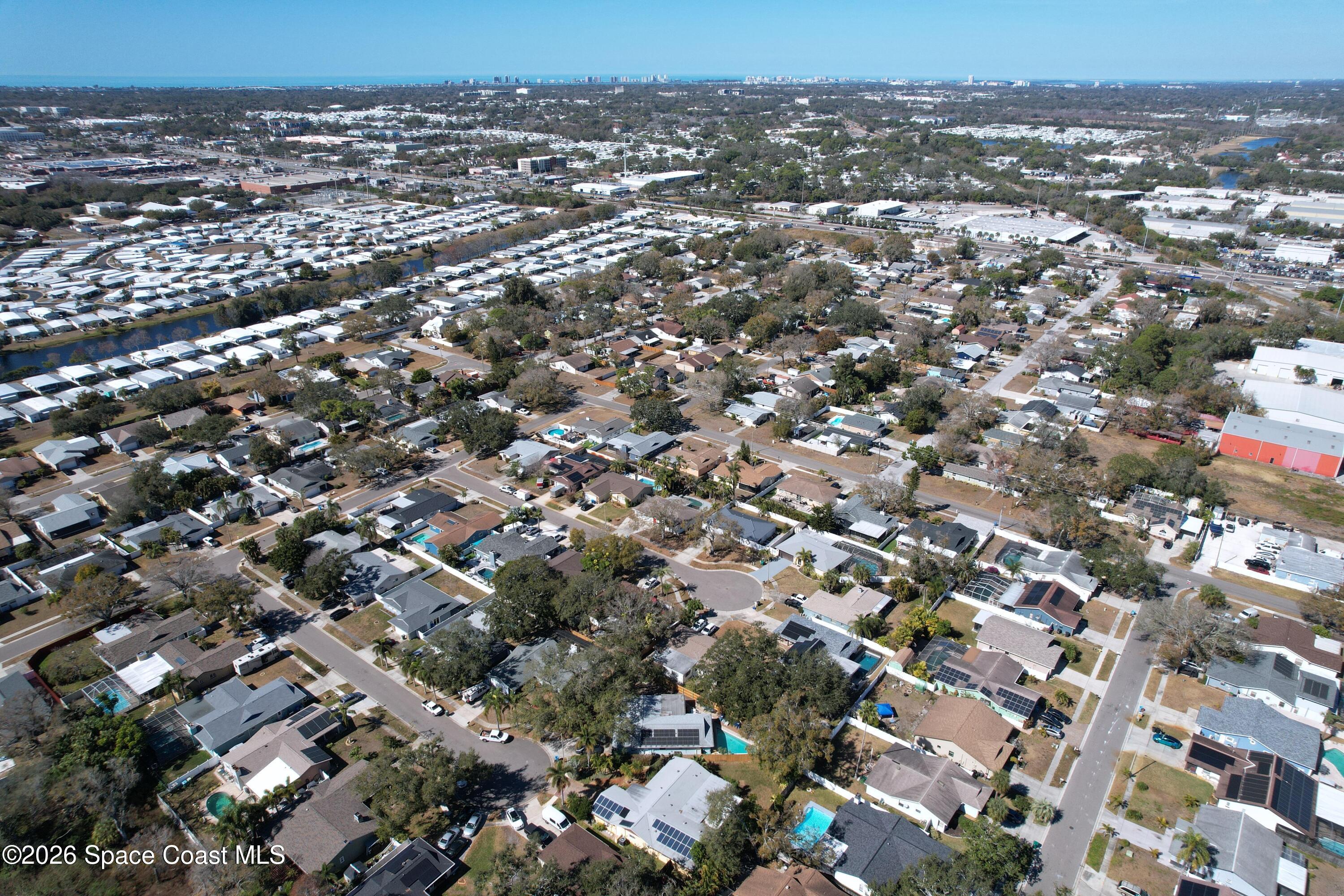 9591 128th Terrace North Largo, FL 33773 - Photo 81 of 90 an aerial view of multiple house