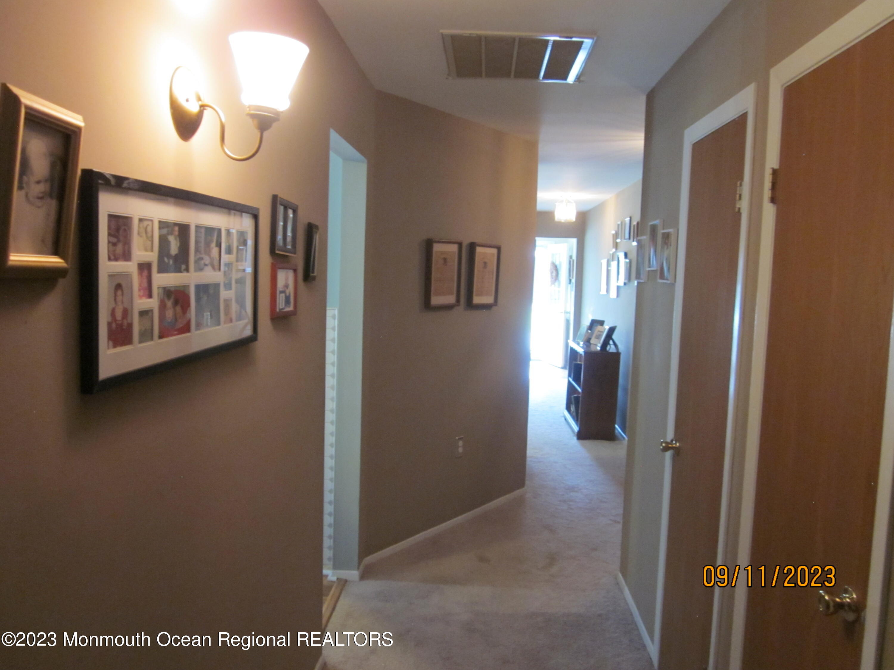 53 B Berkshire Road Whiting, NJ 08759 - Photo 17 of 37 a view of a hallway with interior of the house