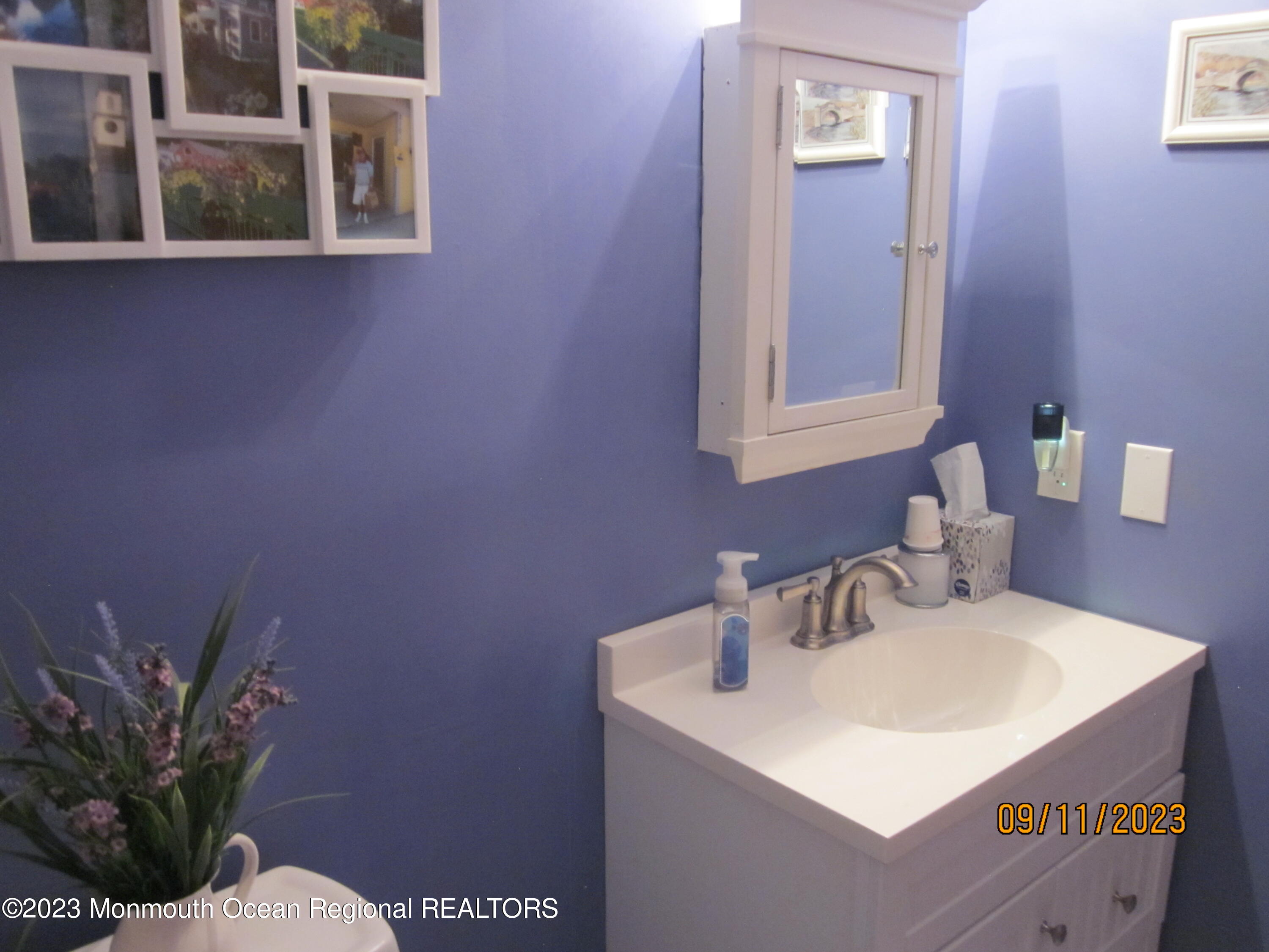 53 B Berkshire Road Whiting, NJ 08759 - Photo 33 of 37 a bathroom with a sink a toilet and mirror