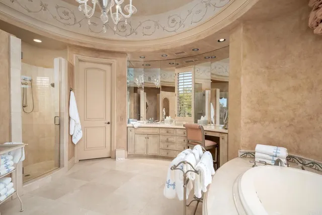 a view of a balcony with city view