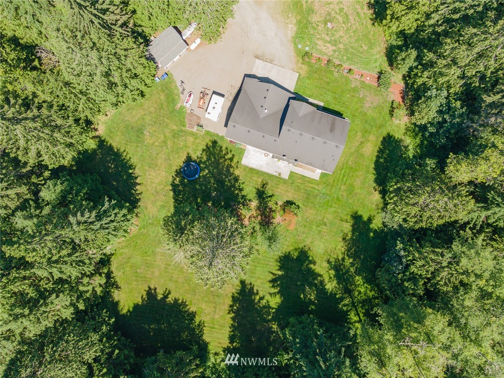 16108 OK Mill Road Snohomish, WA 98290 - Photo 2 of 23 an aerial view of a house with a yard