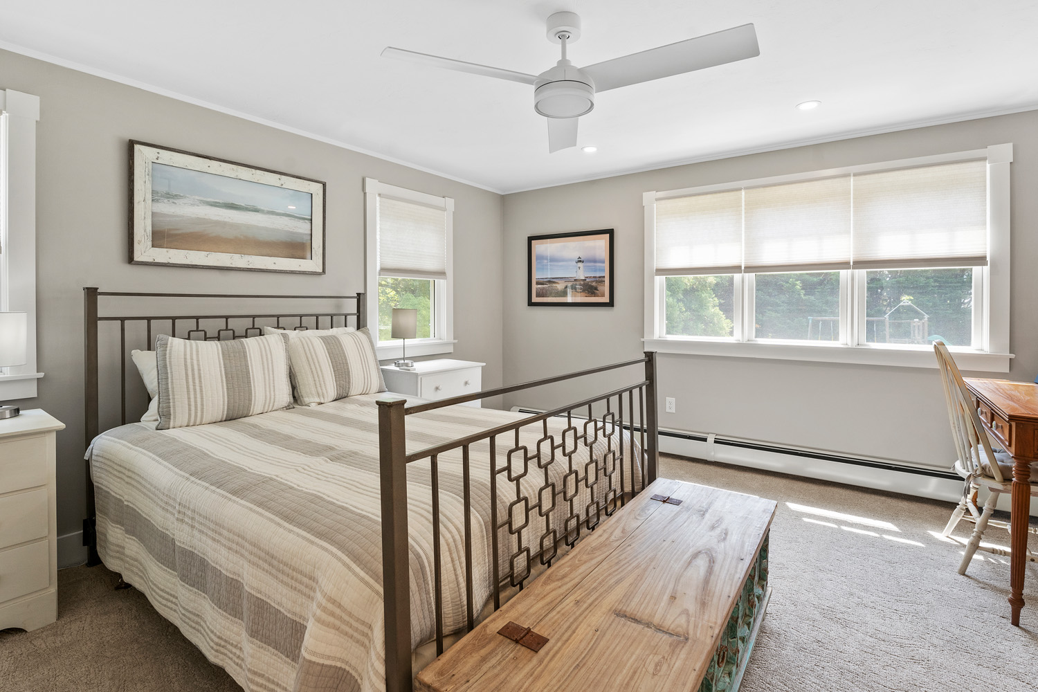 5 Katama Drive Edgartown, MA 02539 - Photo 12 of 28 a bedroom with a bed and a window