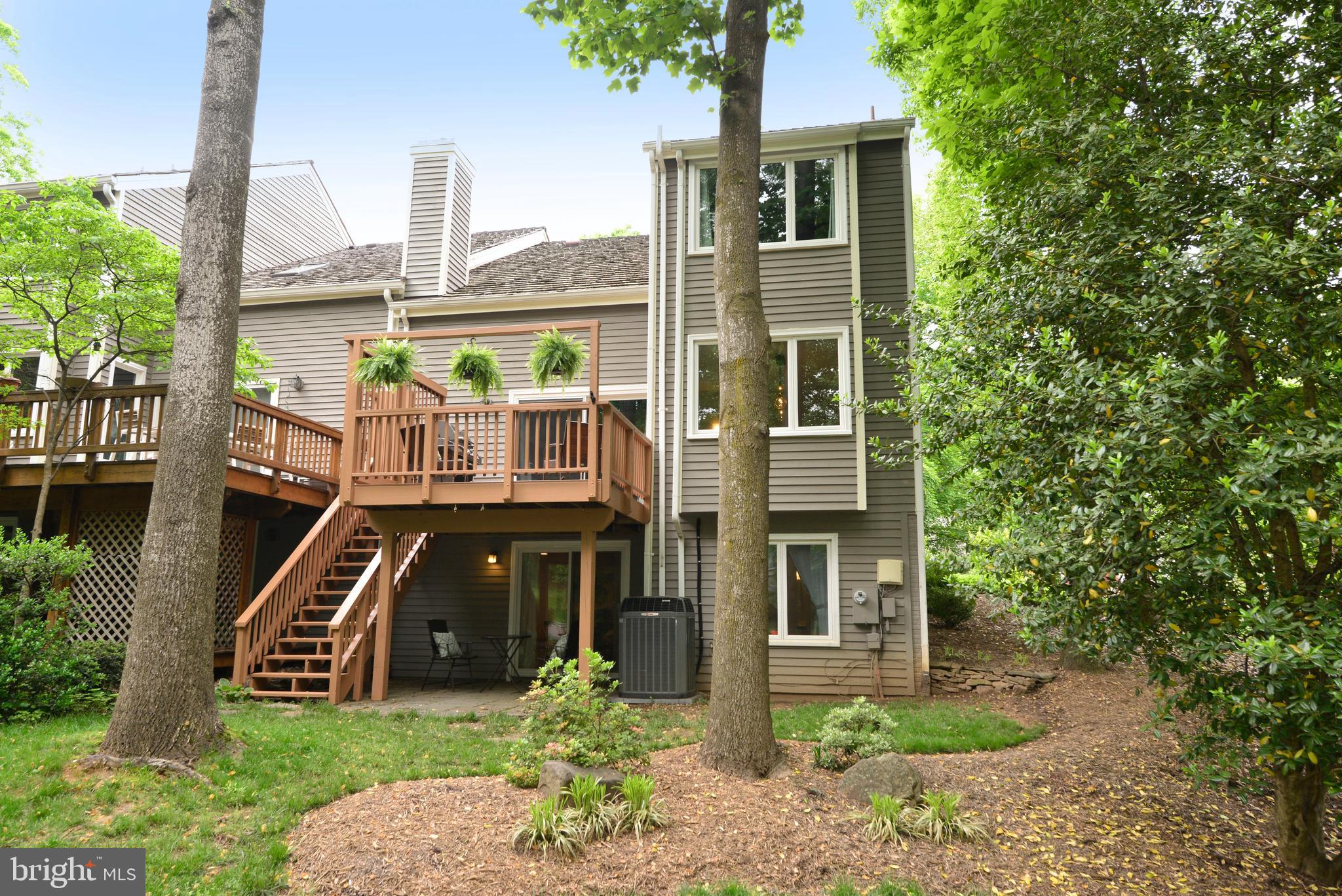 11609 Chapel Cross Way Reston, VA 20194 - Photo 26 of 32 View From Rear of End Unit.