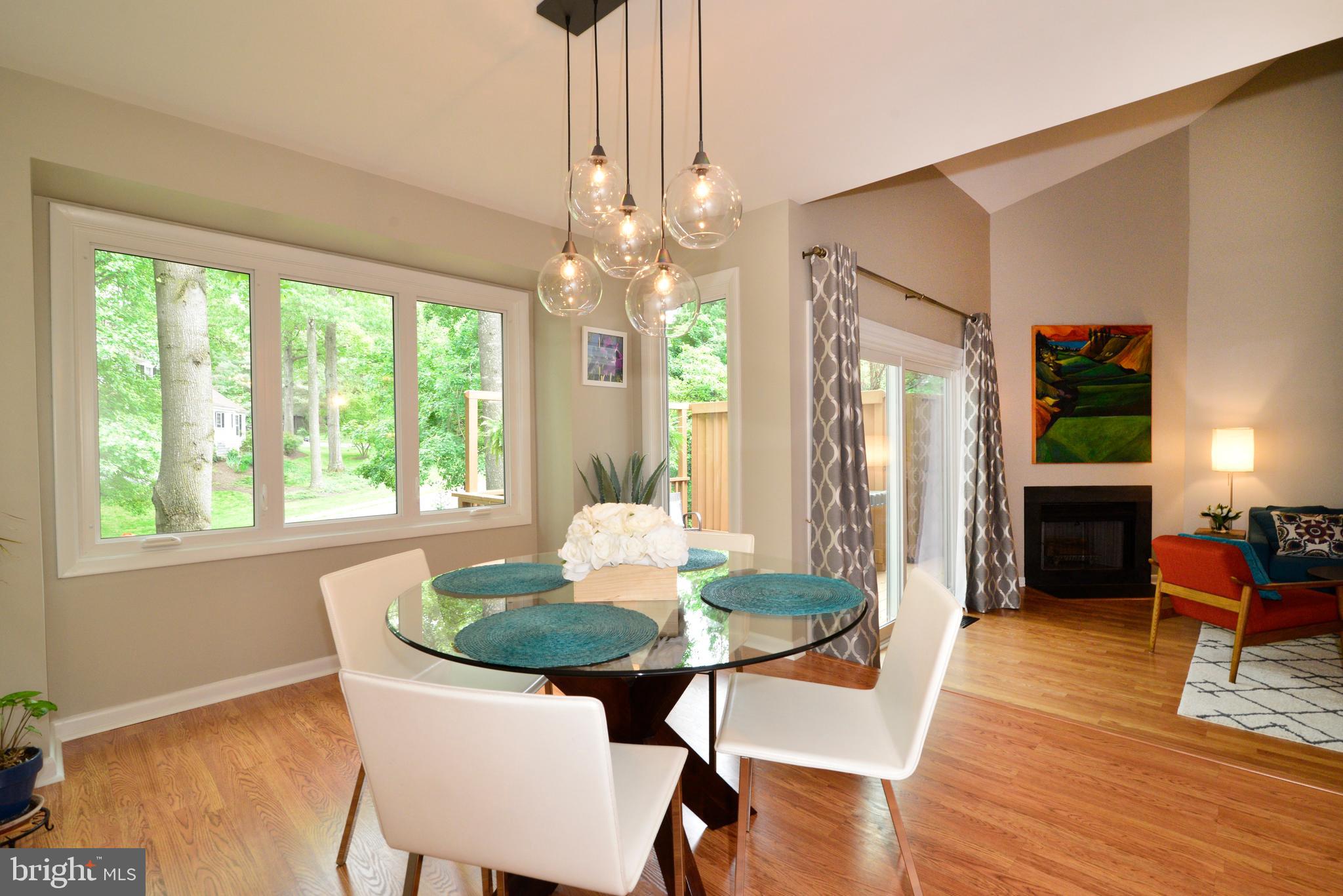 11609 Chapel Cross Way Reston, VA 20194 - Photo 8 of 32 Dining Room Opens to Living Room.