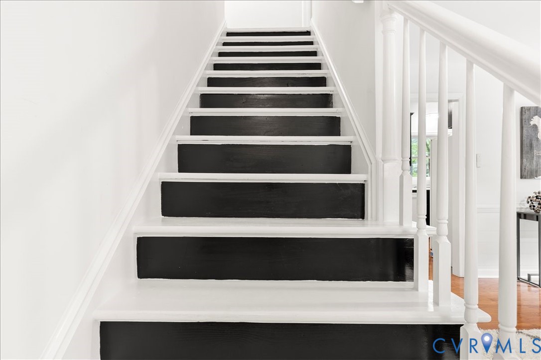 2789 Three Bridge Road Powhatan, VA 23139 - Photo 23 of 65 stairs to the 2nd floor