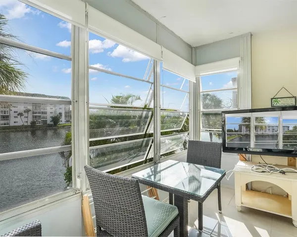 a view of a workspace with furniture
