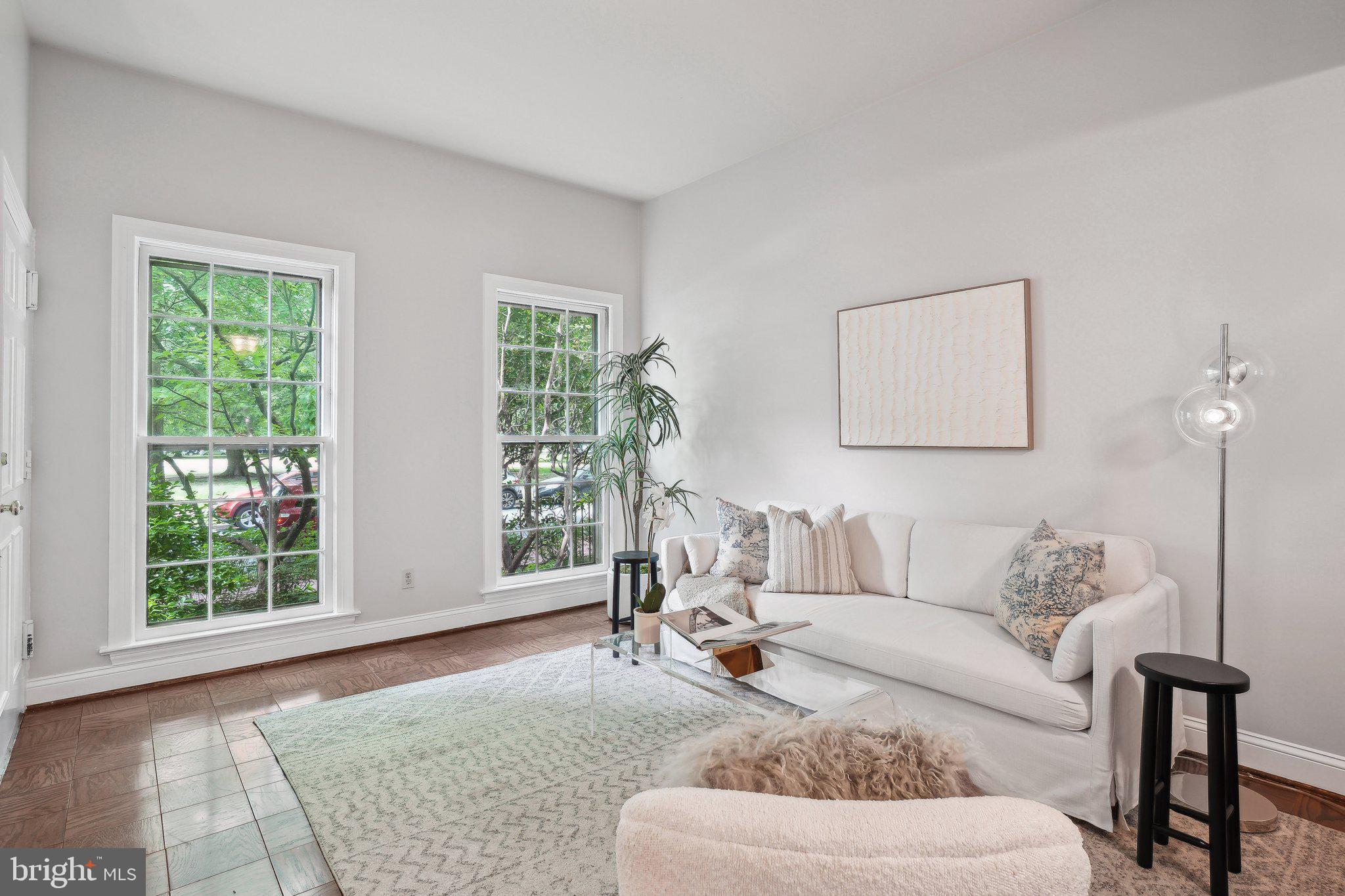 414 3rd Street Southeast Washington, DC 20003 - Photo 2 of 48 Main level living room