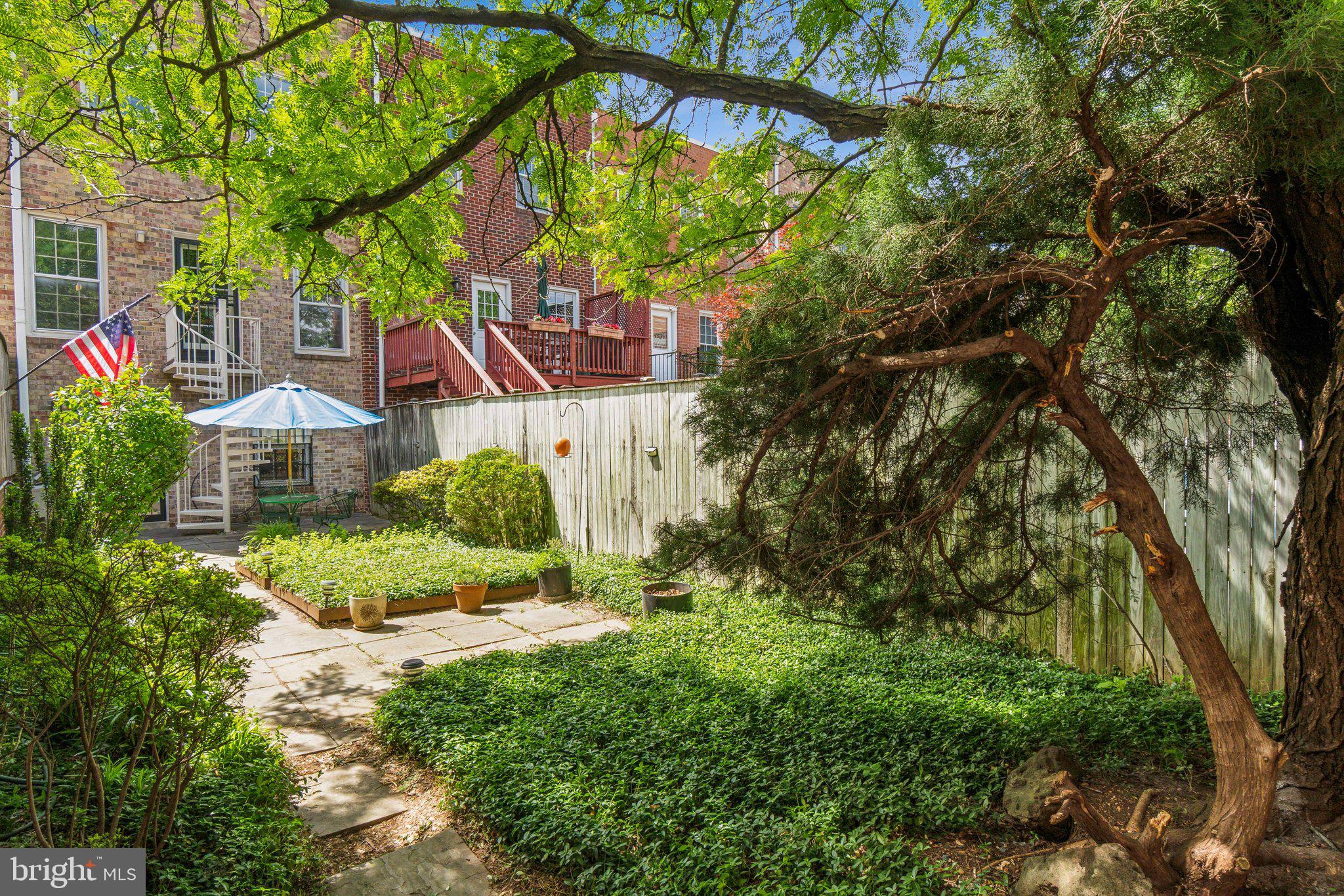 414 3rd Street Southeast Washington, DC 20003 - Photo 31 of 48 Lush back yard