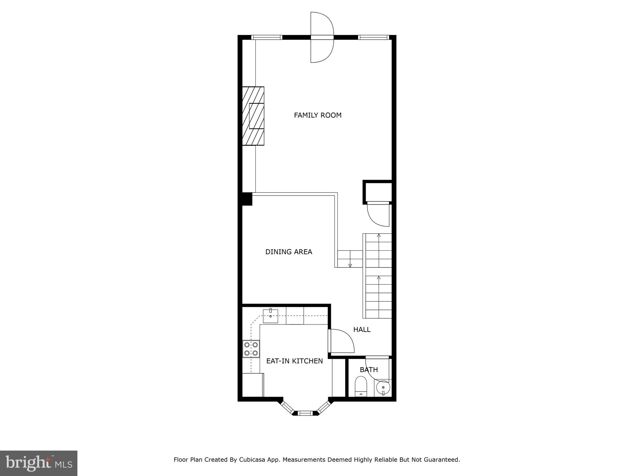 414 3rd Street Southeast Washington, DC 20003 - Photo 47 of 48 Upper level floor plan