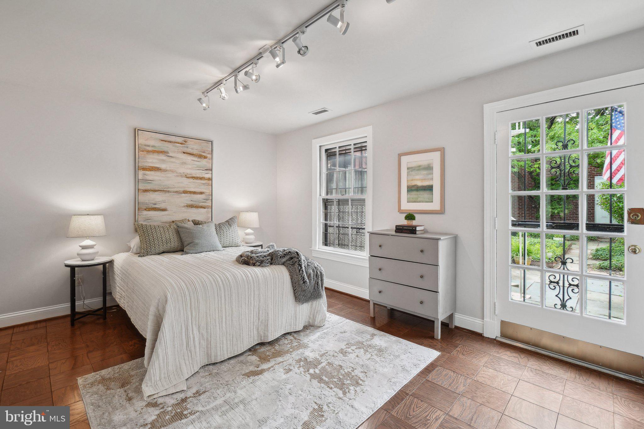 414 3rd Street Southeast Washington, DC 20003 - Photo 8 of 48 Main level bedroom