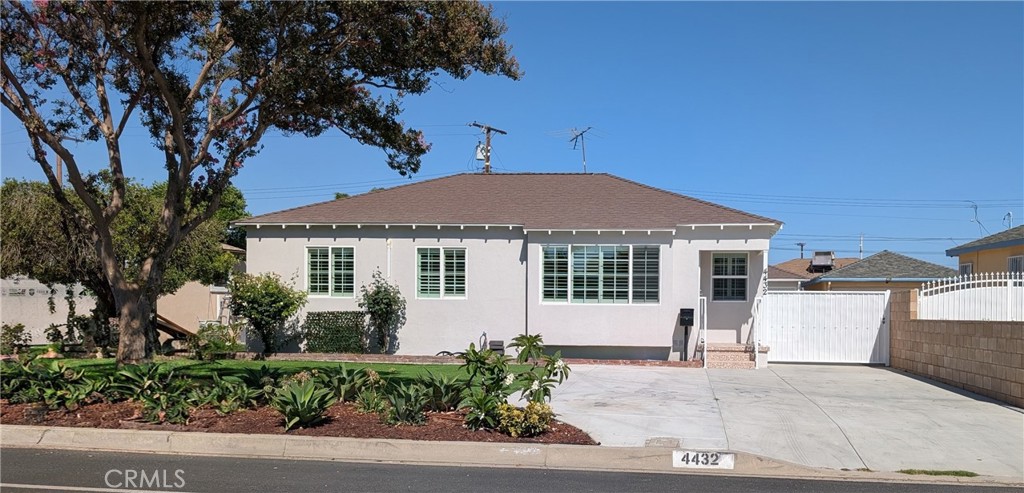 4432 Ranger Avenue El Monte, CA 91731 - Photo 1 of 24 Front of the House with charming curb appeal. New wide driveway for extra parking.