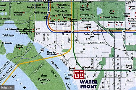 490 M Street Southwest, Unit W609 Washington, DC 20024 - Photo 13 of 19 an aerial view of a tennis ground