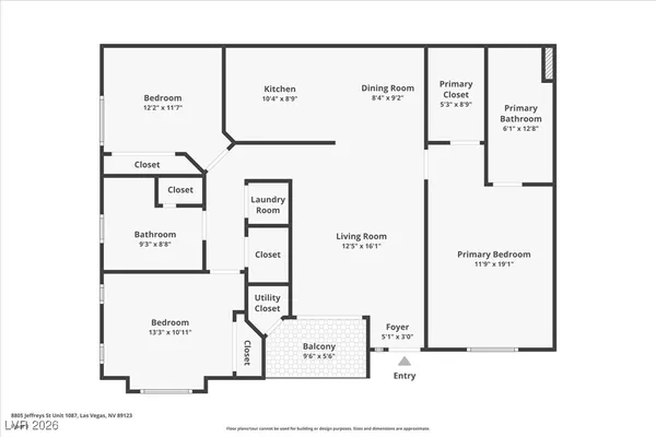 $309,000 | 8805 Jeffreys Street, Unit 1087, Las Vegas, NV 89123