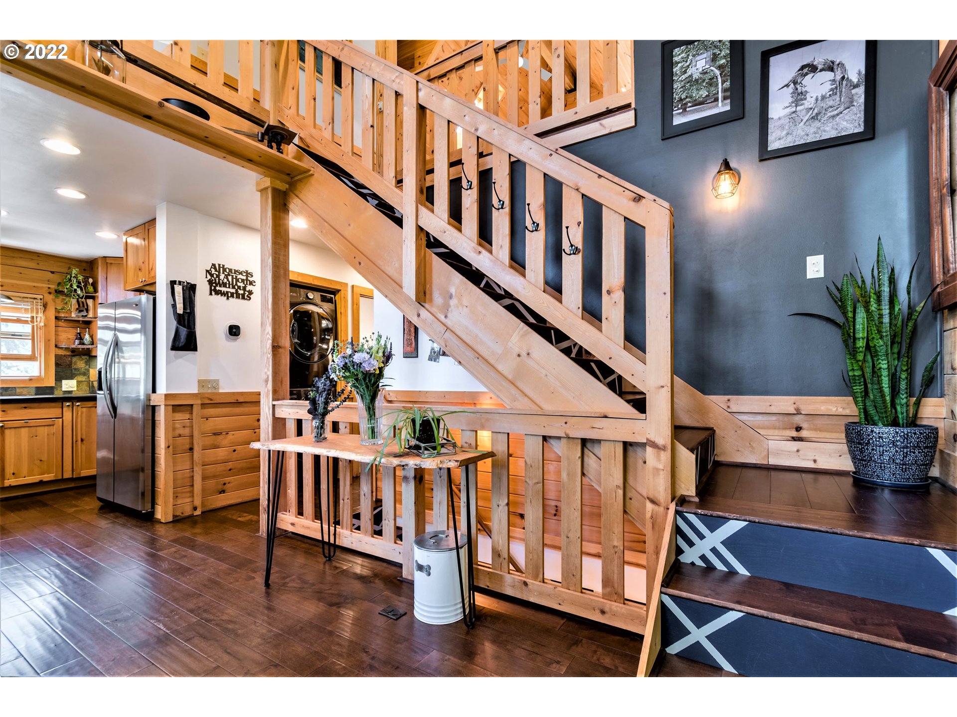 3330 Videra Drive Eugene, OR 97405 - Photo 24 of 32 a view of entryway and hall with wooden floor