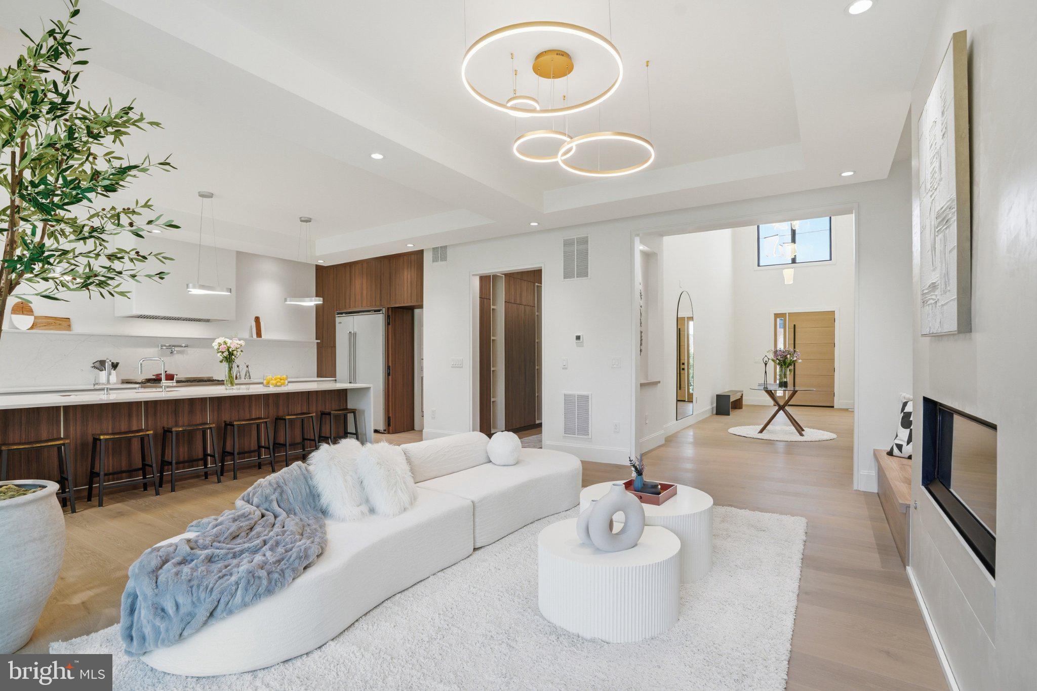 7421 Magarity Road Falls Church, VA 22043 - Photo 15 of 66 Modern elegance in open living space.