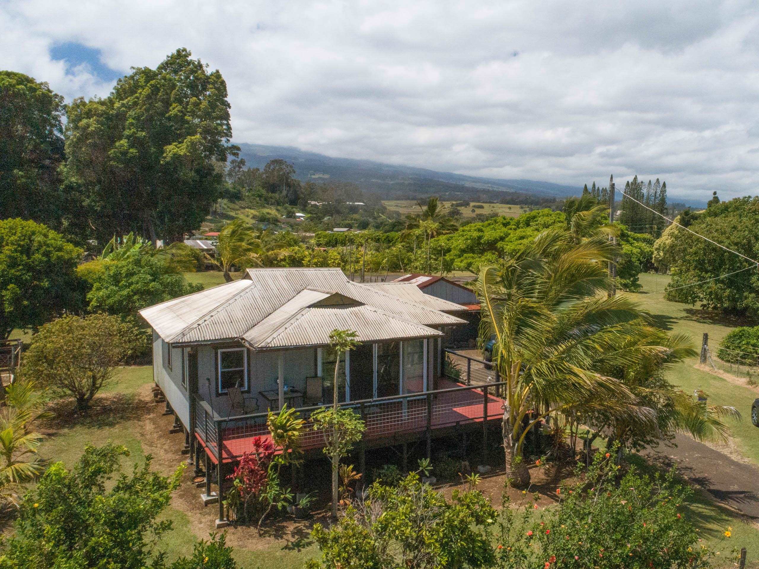 2594 Puuomalei Road Haiku, HI 96708 - Photo 5 of 30 an aerial view of a house with a garden