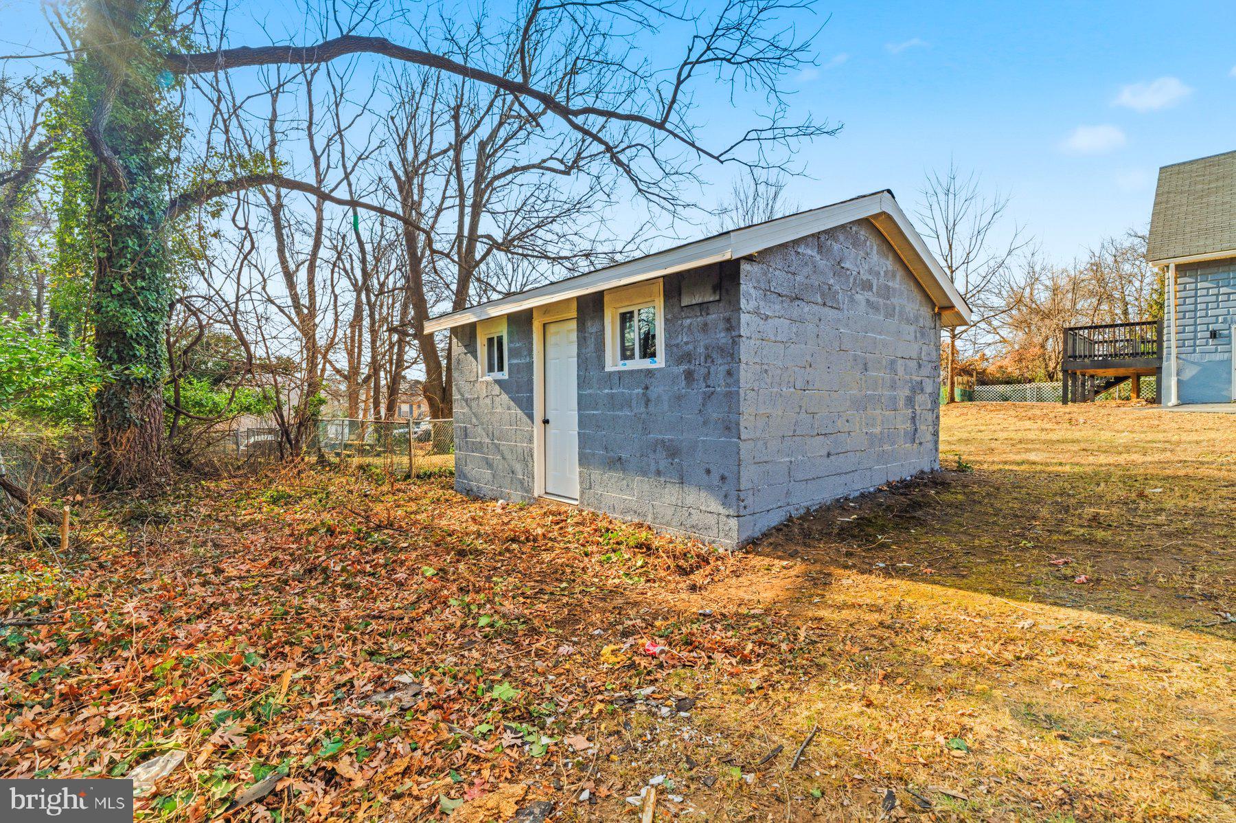 413 1st Avenue Halethorpe, MD 21227 - Photo 32 of 38 a view of backyard of house
