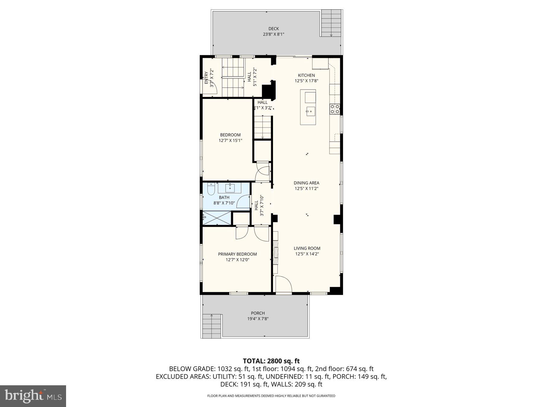 413 1st Avenue Halethorpe, MD 21227 - Photo 34 of 38 a picture of a room with a white wall and a large window