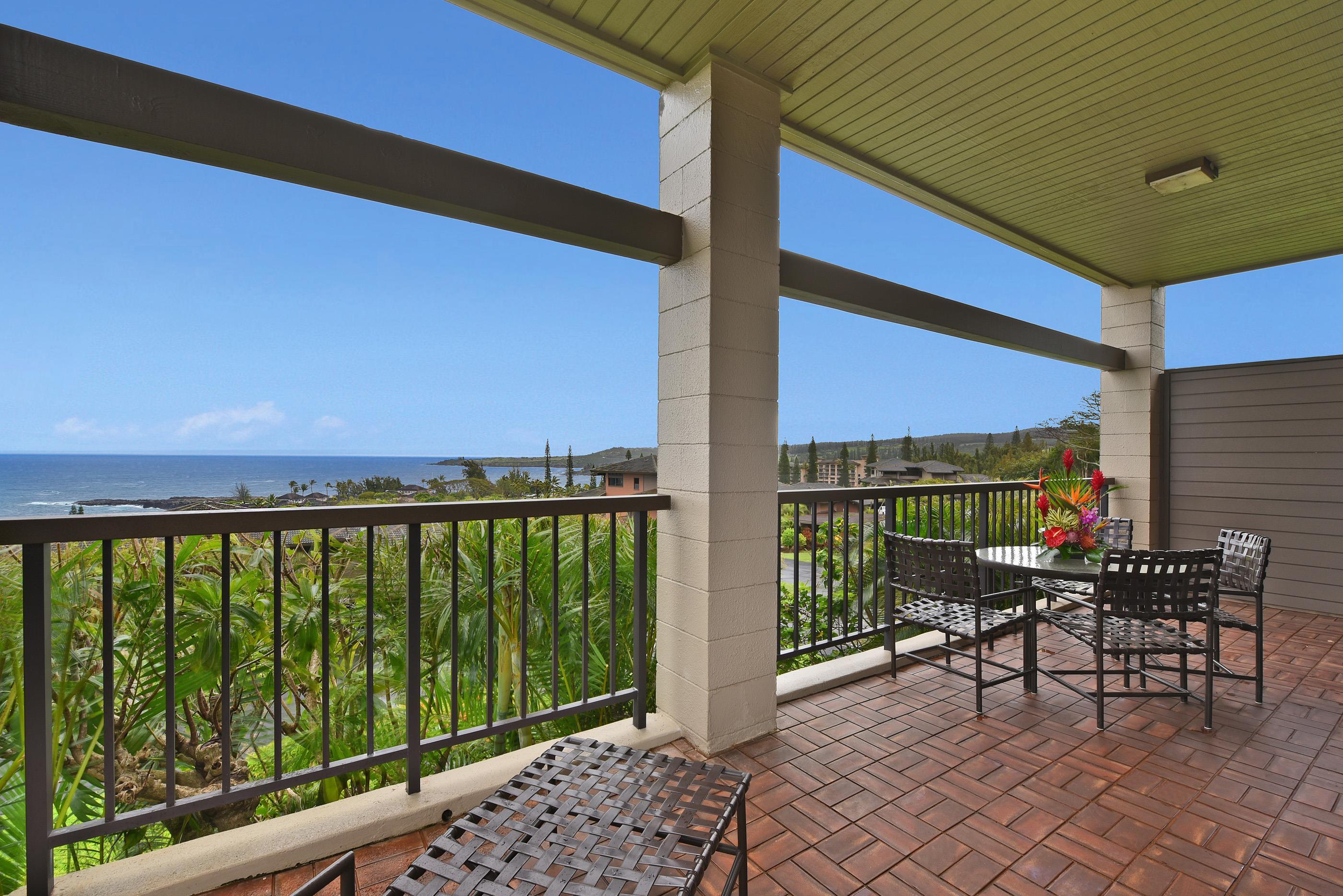 100 Ridge Road, Unit 161113 Lahaina, HI 96761 - Photo 5 of 30 a view of a balcony with chairs