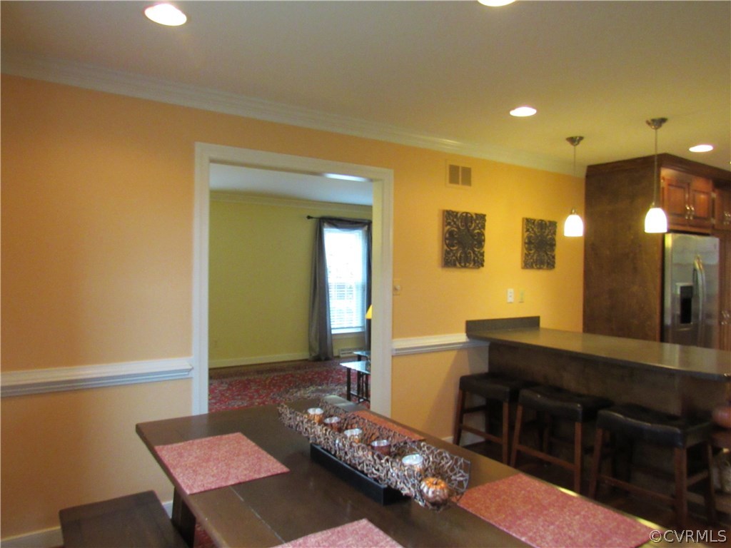 13449 Ashland Road Ashland, VA 23005 - Photo 11 of 50 From the living room into the dining area of the h
