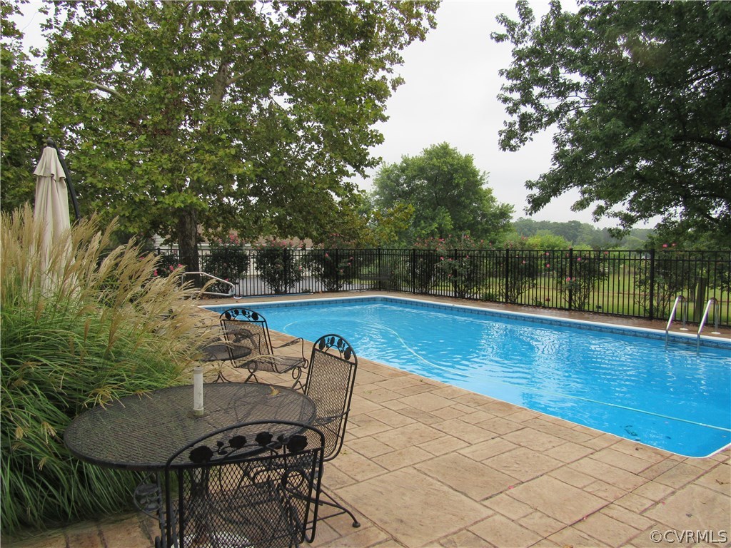 13449 Ashland Road Ashland, VA 23005 - Photo 46 of 50 Stamped concrete pool surround and maintenance fre