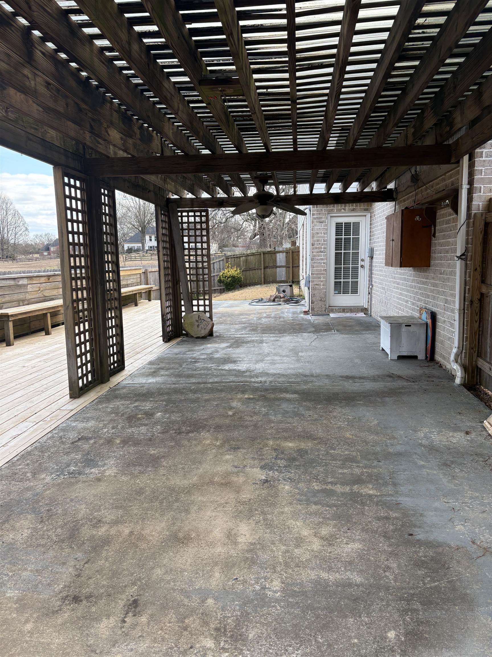 10448 Sunnybrook Circle Collierville, TN 38017 - Photo 19 of 22 a view of a room with wooden ceiling