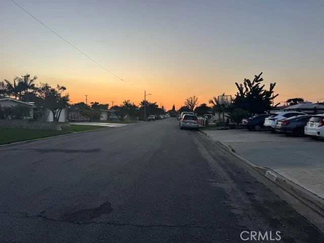 a view of street with cars
