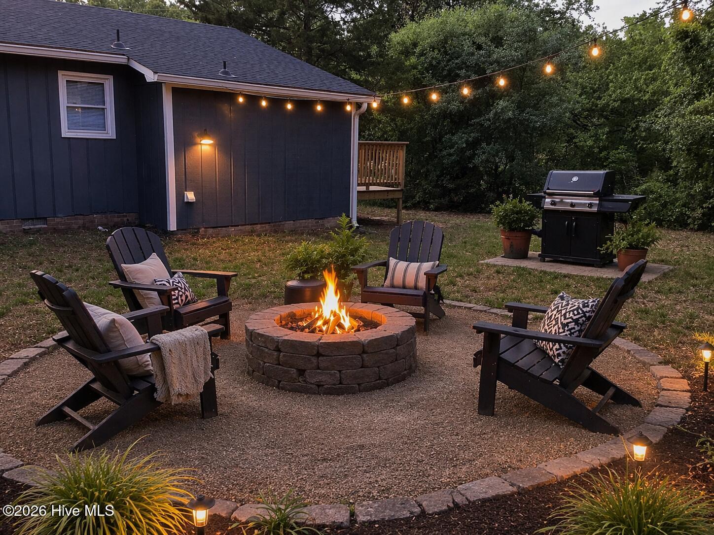 106 McArthur Drive Rockingham, NC 28379 - Photo 21 of 21 Imagine your cozy outdoor entertainment area