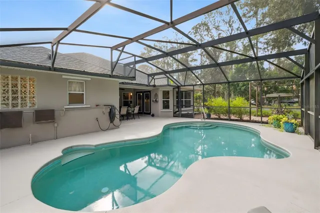 a view of an entryway with a window