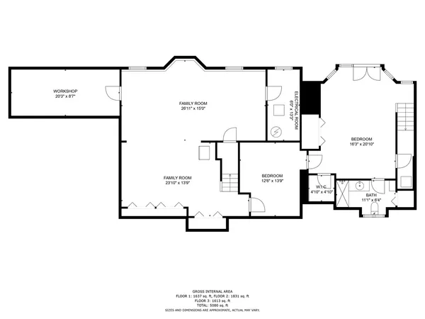 a picture of a wall with a picture